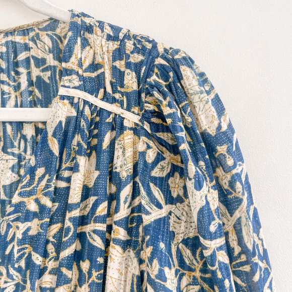 Ulla Johnson Nina Tiered Cotton Voile Mini Dress Lanai 4 - Picture 8 of 14